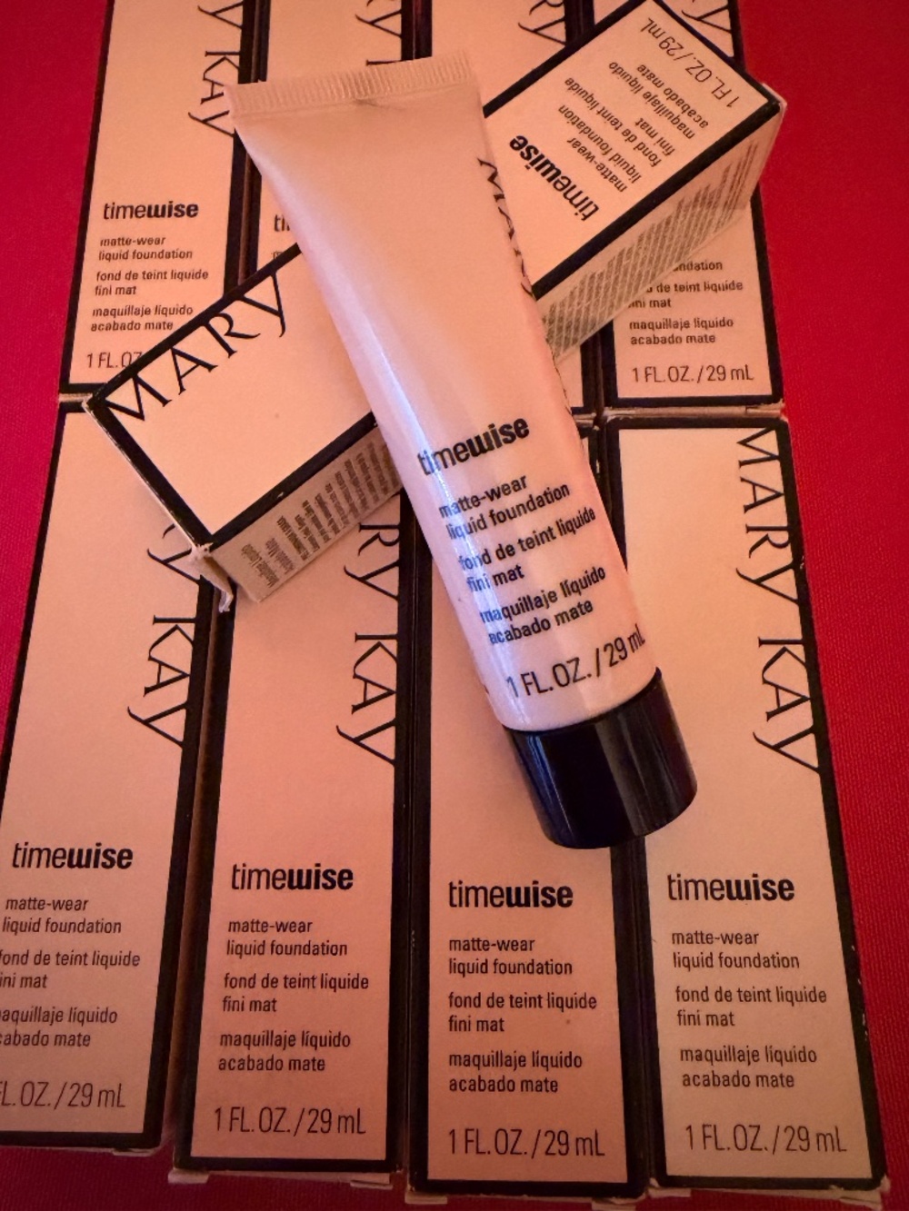 Mary Kay matte-wear foundation shade Ivory 7